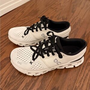 On Cloud X 4 W Ivory | Black - Women’s 7.5
